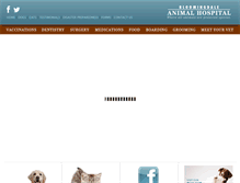 Tablet Screenshot of bloomingdaleanimalhospital.com